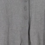 Vorschaubild 5 von Damen Leichte Weste Strickweste Grau Gr. 36/S Casual Basic