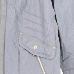 Vorschaubild 5 von Damen Outdoorjacke Regenjacke Gr. 44 Blau Polyamid Polyester