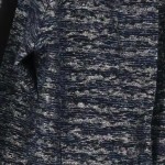 Vorschaubild 4 von Wollmantel Damen Blau Gr. 38 Elegant Meliert