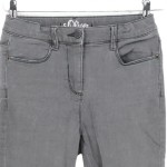 Vorschaubild 3 von Kinder Jeans Regular Fit Gr. 158 Grau Casual Modisch Hose