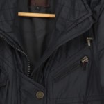 Vorschaubild 3 von Damen Winterjacke Gr. 36 Schwarz mit Kapuze Reißverschluss