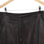 Vorschaubild 3 von Damen Lederhose Schwarz Gr. 40 Echtleder Business Elegant