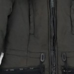 Vorschaubild 4 von Damen Wintermantel Gr. 36/S Grau Casual Urban Jacke Kapuze