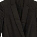 Vorschaubild 3 von Damen Klassischer Mantel Gr. 36 Schwarz Business Elegant