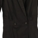 Vorschaubild 4 von Damen Klassischer Mantel Gr. 36 Schwarz Business Elegant