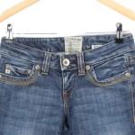Vorschaubild 3 von Herren Jeans Regular Fit W27/L34 Blau Denim Stretch