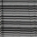 Vorschaubild 6 von Damen Etuikleid Gr. 40/L Schwarz Weiß Grafisch Elegant Midikleid
