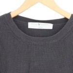 Vorschaubild 3 von Herren Pullover Gr. 42/M Grau Baumwolle Rippstrick