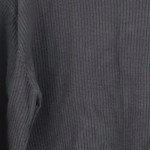 Vorschaubild 4 von Herren Pullover Gr. 42/M Grau Baumwolle Rippstrick