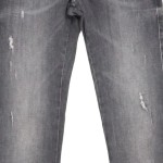 Vorschaubild 4 von Damen Jeans Wide Fit W24/32/XXS Schwarz Casual Reißverschluss-Details