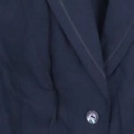 Vorschaubild 4 von Damen Leichte Jacke Gr. 36/S Blau Leinen Business Casual Klassisch