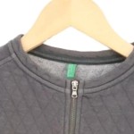 Vorschaubild 3 von Kinder Sweatjacke Gr. 122 Grau Rautenmuster