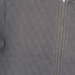 Vorschaubild 4 von Kinder Sweatjacke Gr. 122 Grau Rautenmuster