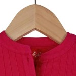 Vorschaubild 3 von Strickjacke Kinder Gr. 62 Rosa Baumwolle Cardigan Mädchen