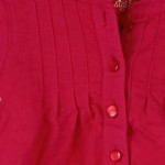 Vorschaubild 4 von Strickjacke Kinder Gr. 62 Rosa Baumwolle Cardigan Mädchen