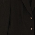 Vorschaubild 4 von Blazer Damen 42/XL Schwarz Klassisch Elegant Business 3/4-Arm