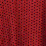 Vorschaubild 4 von COMPANIA FANTASTICA Damen Freizeitkleid Rot Punkte Gr. 36/S Langarm