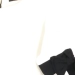 Vorschaubild 3 von Blusenkleid Damen Gr. 38/M Weiß Elegant Schleifen
