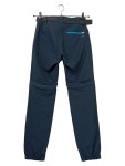 Vorschaubild 2 von Outdoorhose Kinder Schwarz Gr. 152 Polyester Uni Reißverschluss-Details Logo