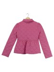 Vorschaubild 2 von Steppjacke Kinder Gr. 158 Pink Polyamid Casual Langarm