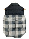 Vorschaubild 2 von Steppweste Kinder Grau Gr. 152 Polyester Kariert Urban Ärmellos Freizeit