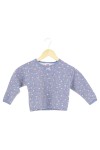 Vorschaubild 1 von Pullover Kinder Gr. 98 Blumenmuster Mehrfarbig Baumwolle Vintage
