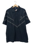 Vorschaubild 1 von Poloshirt Herren Schwarz Gr. 52 XL Grafik Baumwolle Casual