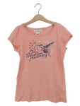 Vorschaubild 1 von Kinder T-Shirt Kurzarm Rosa Tiermotiv Baumwolle Gr. 146
