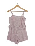 Vorschaubild 2 von Schlafanzug Damen Rosa Gr. 36/S Polyester Blumenmuster Feminin