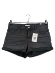 Vorschaubild 1 von Damen Jeans Shorts Gr. 40 Schwarz Casual Baumwolle Freizeit Kurze Hose