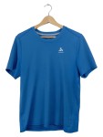 Vorschaubild 1 von Sport Shirt Herren Blau Gr. 50 L Kurzarm Polyester Funktionsshirt
