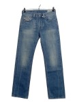 Vorschaubild 1 von Larkee Herren Jeans Straight Leg Blau W29 L34 100% Baumwolle