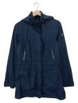 Vorschaubild 1 von Damen Parka Kapuze Blau Freizeit Gr. 36 S Polyester Übergangsjacke