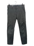 Vorschaubild 1 von Chino Stoffhose Herren Gr. 52 Grün Lederdetails Freizeit Casual