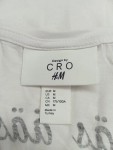 Vorschaubild 3 von Damen Top Gr. 48 Ärmellos Weiß Schriftzug Casual Baumwolle Mix Freizeit