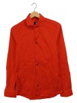 Vorschaubild 1 von Damen Bluse Langarm Baumwolle Rot Knopfleiste Gr. 34 XS Klassisch