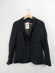 Vorschaubild 1 von Blazer Damen Schwarz Business Klassisch Langarm Knopf Gr. 38 M