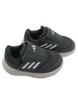 Vorschaubild 1 von Lauflernschuhe Klettverschluss Schwarz Weiß Gr. 22