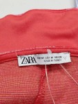 Vorschaubild 3 von Bikini-Oberteil Damen Gr. 38/M Rot Polyester Blumenmuster Feminin Ärmellos