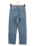 Vorschaubild 2 von Ripped Jeans Kinder Blau Gr. 152 Baumwolle Uni Casual 32 cm Reißverschluss