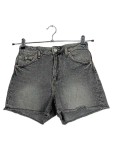 Vorschaubild 1 von Jeans Shorts Kinder Mädchen Schwarz Fransen Baumwolle Gr. 158