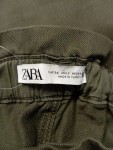 Vorschaubild 2 von Cargohose Damen Baumwolle Grün Raffungen Casual Hose Gr. 34 XS W26 L23