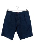 Vorschaubild 1 von Herren Shorts Gr 52 W36 XL Blau Leinen Logo Freizeit Casual