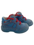 Vorschaubild 1 von Lauflernschuhe Blau Rot Schnürschuhe Gr. 22 Leder Kinder