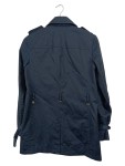 Vorschaubild 2 von Trenchcoat Damen Gr. 34 XS Dunkelblau Jacke Goldene Details