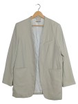 Vorschaubild 1 von Blazer Damen Business Langarm Minimalistisch Grau Gr. 40 L