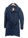 Vorschaubild 1 von Winterjacke Damen Gr. 34/XS Blau Polyester Uni Casual Langarm