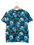Vorschaubild 1 von Herren T-Shirt Kurzarm Abstrakt Print Schwarz Gr. 34 XS Freizeit