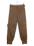 Vorschaubild 1 von Cargo Shorts Damen Braun Pailletten Baumwolle Gr. 38 M W29