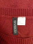 Vorschaubild 2 von Pullover Langarm Rippstrick Rot Damen Gr. 36 S